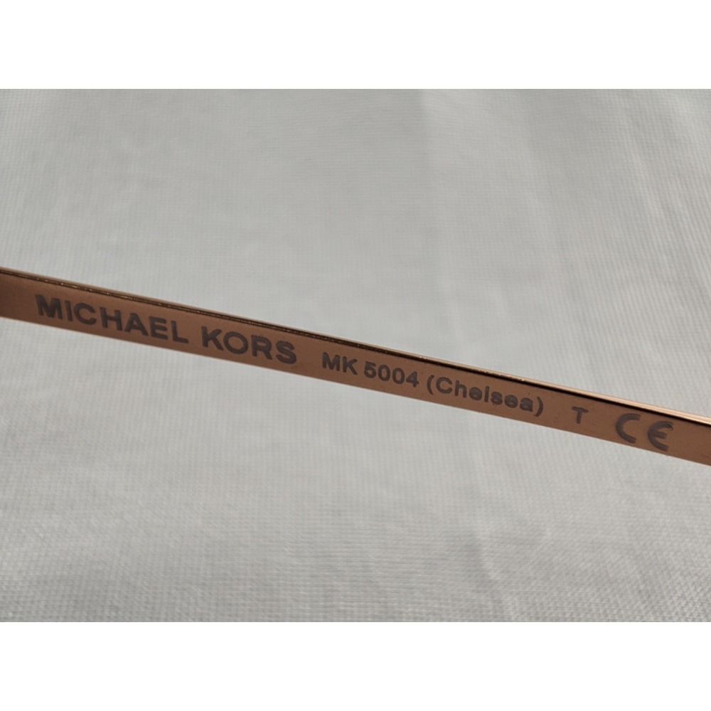Michael Kors Chelsea MK5004 Sunglasses Rose Gold Pilot Brand‎ New Mirror Lens - Picture 6 of 13